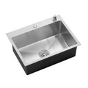 Ver imagem 1 de CUBA PARA COZINHA GOURMET PIA AÇO INOX COM ACESSÓRIOS TRUKÁ PINGOO.CASA