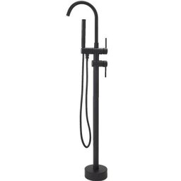 Misturador para banheira Monocomando de Piso Uraim Pingoo.casa - Preto - 1