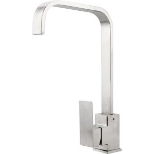 Torneira para Cozinha Misturador Monocomando em Aço Inox Escovado São Lorenço Pingoo.Casa