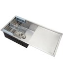 Ver imagem 3 de Cuba para cozinha gourmet pia aço inox com acessórios kanindé Pingoo.casa