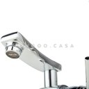 Ver imagem 4 de Torneira para Banheiro Misturador Monocomando Baixa Moju Pingoo.Casa - Cromado