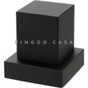 Ver imagem 3 de Acabamento de Registro em Metal Quadrado Mearim Pingoo.Casa - Preto