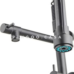 Torneira para Cozinha Gourmet de Parede Munim Pingoo.Casa - Preto - 2