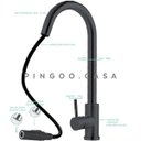 Ver imagem 4 de Torneira para cozinha gourmet Misturador Monocomando em Aço Inox Escovado Iriri Pingoo.casa -