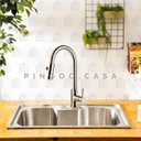 Ver imagem 2 de Cuba para Cozinha Pia Inox com Acessórios Carajás e Torneira Gourmet Monocomando Extensível