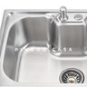 Cuba para Cozinha Pia Inox com Acessórios Carajás e Torneira Gourmet Monocomando Extensível - 3
