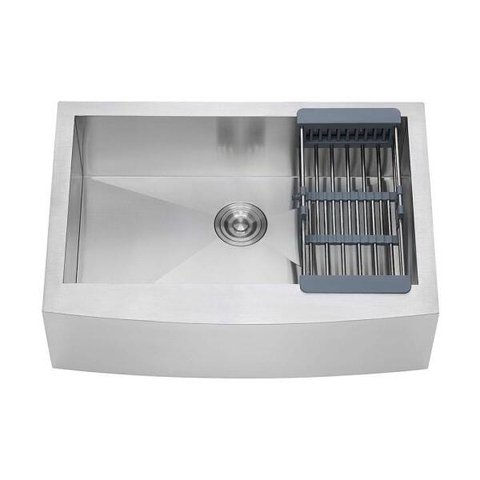 Cuba para cozinha gourmet Fazenda Farm inox com acessórios Kaimbé pequena pingoo.casa