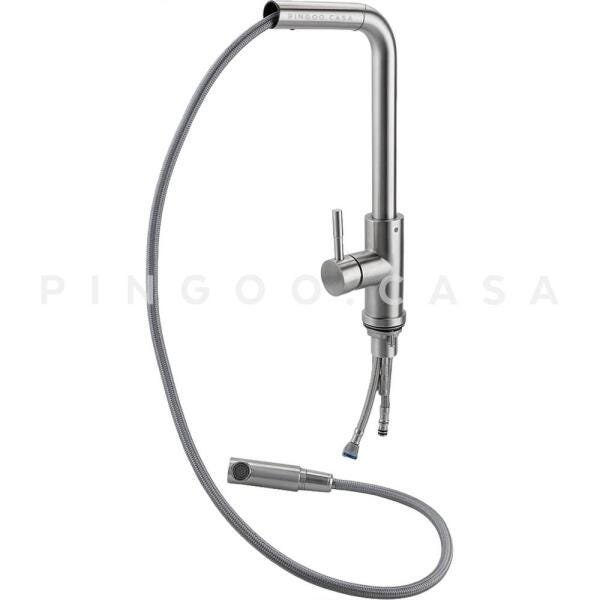 Kit Torneira Gourmet Gurupi e Cuba Inox Carajás com Acessórios para Cozinha - 4