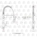 Ver imagem 6 de Cuba para Cozinha Pia Inox com Acessórios e Tábua Carajás e Torneira Gourmet Monocomando Munim