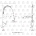 Ver imagem 7 de Cuba para cozinha gourmet pia dupla aço inox com acessórios e tábua de corte Ticunas e Torneira