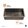 Cuba para Cozinha Gourmet Pia Aço Inox com Acessórios Terena 69 Cm Pingoo.casa - Preto - 4