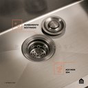 Ver imagem 5 de Cuba para Cozinha Gourmet Pia Aço Inox com Acessórios Terena 69 Cm Pingoo.casa - Preto