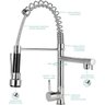 Pia para Cozinha Cuba Dupla em Aço Inox com acessórios lixeira Nukini e Torneira Gourmet - 6