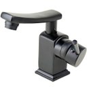 Ver imagem 1 de Torneira para banheiro Misturador Monocomando baixa Moju Pingoo.casa - Preto