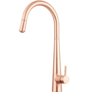 Torneira para cozinha Gourmet Misturador Monocomando Extensível em Aço inox Escovado Apurema