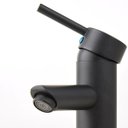 Ver imagem 3 de Torneira para Banheiro Cascata Misturador Monocomando Baixa xingu Pingoo.Casa - Preto