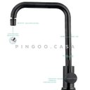 Ver imagem 3 de Torneira para cozinha Misturador Monocomando em Aço Inox Escovado Potengí Pingoo.casa - Preto