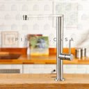 Ver imagem 2 de Torneira para cozinha Gourmet Misturador Monocomando em Aço inox Escovado Miranda Pingoo.casa -