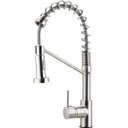 Ver imagem 1 de Torneira para cozinha Gourmet Misturador Monocomando Extensível em Aço inox Escovado Araguari