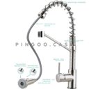 Ver imagem 4 de Torneira para cozinha Gourmet Misturador Monocomando Extensível em Aço inox Escovado Araguari