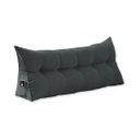 Ver imagem 1 de Cabeceira Almofada para Apoio Mel Casal 140 cm Suede Cinza