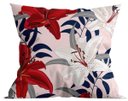 Ver imagem 2 de Kit 4 Capas Almofada Decorativa Estampada Floral Navy