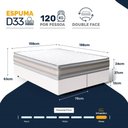 Ver imagem 5 de Cama Box com Colchão de Espuma D33 Double Face Territory Hellen Queen 158cm