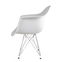 Ver imagem 3 de Cadeira para Sala de Jantar Base Cromada Arm-empório Tiffany - Branco