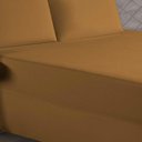 Ver imagem 3 de Jogo de Cama Casal Nobre 3 Peças Luva de Box 55cm de Altura Malha 100% Algodão - Cobre