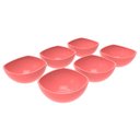 Ver imagem 1 de Conjunto 6 Potes de Sobremesa Doces 265ml Plástico Trio Crippa Goiaba
