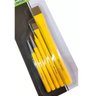 KIT FERRAMENTA JOGO 5 PEÇAS COMPLETO REFORCADAS SACA PINO DE PRECISÃO PUNÇÃO PONTEIRO - 3