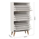 Ver imagem 4 de Sapateira Organizadora com Divisórias Pés Retro