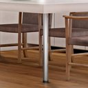 Ver imagem 3 de Pé para Mesa de Jantar com Regulagem 7,6x75cm Cromado Palito Redondo Aço Carbono Dimec