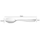Ver imagem 2 de Jogo 24 Colheres Aço Inox para Sobremesa Pisa 19cm Talheres Mesa Posta Cozinha