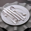 Ver imagem 3 de Jogo 24 Colheres Aço Inox para Sobremesa Pisa 19cm Talheres Mesa Posta Cozinha