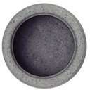 Ver imagem 4 de Kit 2 Vasos de Flor Decorativos Tramontina Lótus 600ml Pedra Pequenos Acabamento Granito