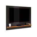 Ver imagem 5 de Painel para Tv até 50 Polegadas Bahamas 136cm - Via Nossa - Preto e Cedro
