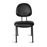 Cadeira Ágata Executiva Pé Palito L Duplo Courvin Preto - 2