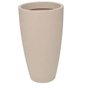 VASO MALTA CONE 38 X 55 CM GRANITO AREIA - 1