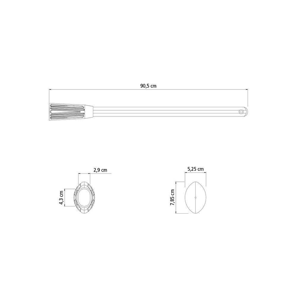 Cabo Oval para Picareta Tramontina em Madeira 90 Cm - 2