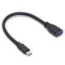 Ver imagem 2 de Adaptador OTG USB 3.0 Tipo C Para USB Fêmea - AUSBOTG - Vinik