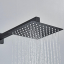 Ver imagem 3 de Chuveiro Ducha Quadrado Black 15x15cm Braço 30cm Maxforte