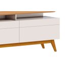 Ver imagem 4 de Rack Classic +3G 180cm Off White com Nature - Imcal Móveis