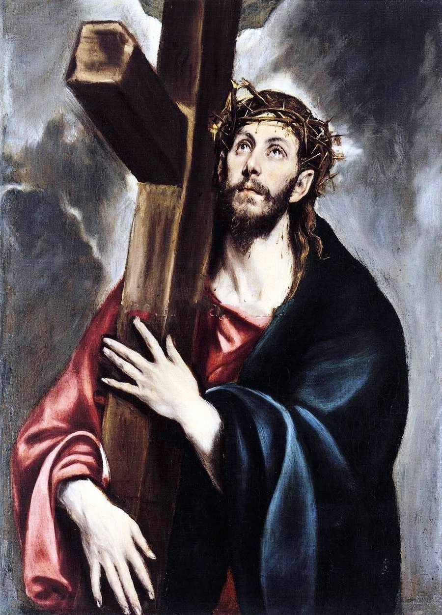 Quadro Pintura Tela luini óleo religiosas bernardino 5470: 80cm (A) x 120cm (L)