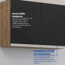 Ver imagem 5 de Armário Aéreo 80cm Isis Freijo Preto