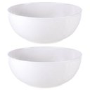 Ver imagem 1 de Conjunto 2 Saladeiras Porcelana Branca 24cm Tramontina Maria Augusta Salada Sobremesa Buffet