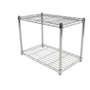 Ver imagem 4 de Estante de Aço Cromado com 2 Prateleiras Rack Aramado 1007