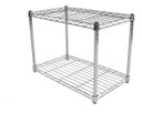 Ver imagem 4 de Estante de Aço Cromado com 2 Prateleiras Rack Aramado 1007