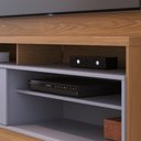 Ver imagem 3 de Rack com Painel para TV até 65 Polegadas com 1 Porta e LED Multimóveis Crcol-RCP024 Madeirado/