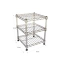 Ver imagem 2 de Estante de Aço Cromado com 3 Prateleiras Rack Aramado 1032